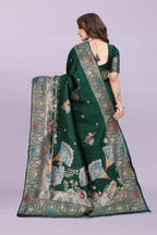 Banarasi Silk Saree with Zari Weaving – Wedding & Festive Wear for Women