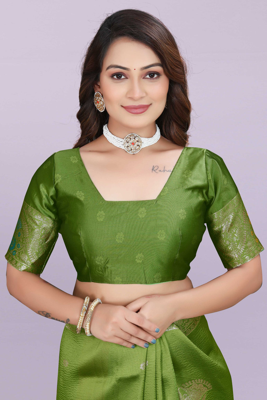 Banarasi Silk Saree with Zari Weaving – Wedding & Festive Wear for Women