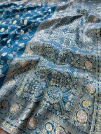 Women’s Premium Banarasi Silk Saree with Rich Zari Weaving | Traditional Wedding & Festive Wear Saree