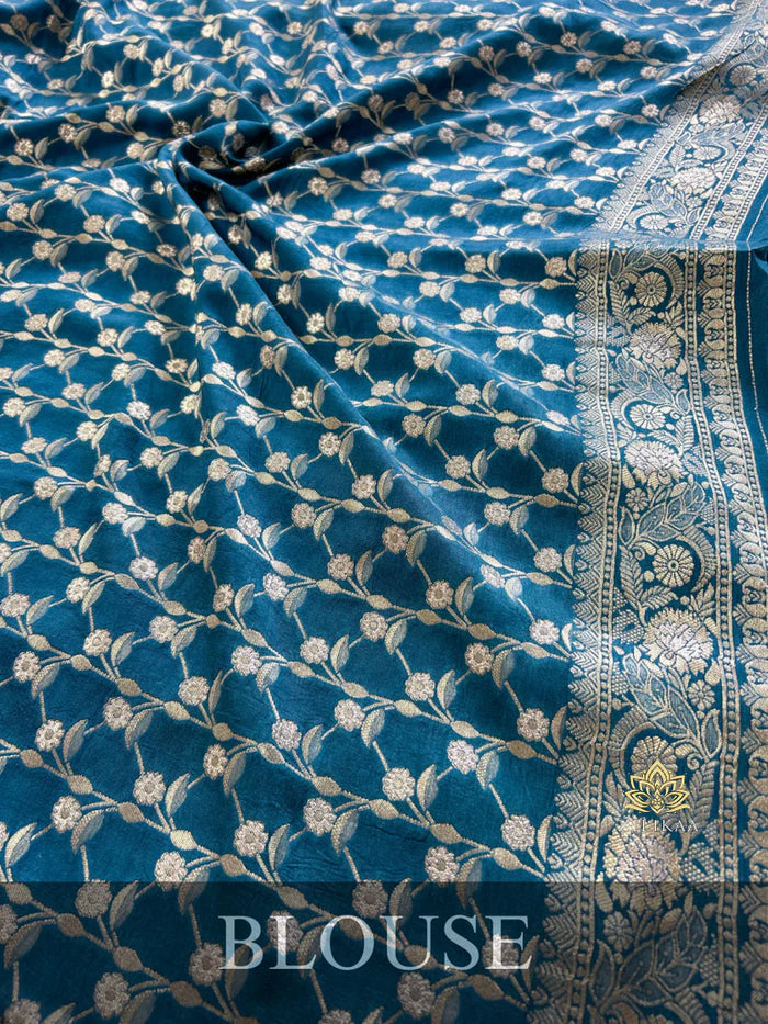 Women’s Premium Banarasi Silk Saree with Rich Zari Weaving | Traditional Wedding & Festive Wear Saree