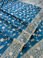 Women’s Premium Banarasi Silk Saree with Rich Zari Weaving | Traditional Wedding & Festive Wear Saree