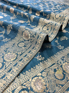Women’s Premium Banarasi Silk Saree with Rich Zari Weaving | Traditional Wedding & Festive Wear Saree