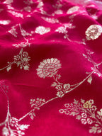 Women’s Premium Banarasi Silk Saree with Rich Zari Weaving | Traditional Wedding & Festive Wear Saree