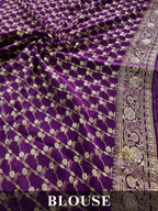 Women’s Premium Banarasi Silk Saree with Rich Zari Weaving | Traditional Wedding & Festive Wear Saree