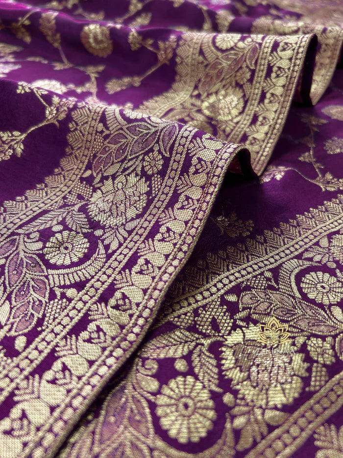 Women’s Premium Banarasi Silk Saree with Rich Zari Weaving | Traditional Wedding & Festive Wear Saree