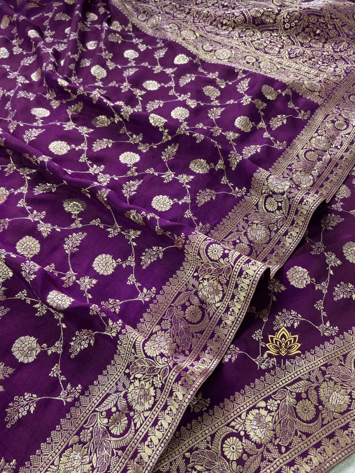 Women’s Premium Banarasi Silk Saree with Rich Zari Weaving | Traditional Wedding & Festive Wear Saree
