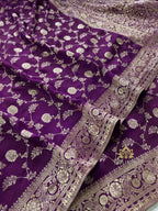 Women’s Premium Banarasi Silk Saree with Rich Zari Weaving | Traditional Wedding & Festive Wear Saree