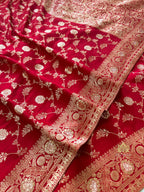 Women’s Premium Banarasi Silk Saree with Rich Zari Weaving | Traditional Wedding & Festive Wear Saree
