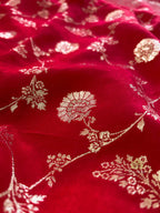 Women’s Premium Banarasi Silk Saree with Rich Zari Weaving | Traditional Wedding & Festive Wear Saree