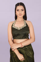 Women’s Premium Shimmer Saree with Designer Lace Border | Party Wear & Festive Saree