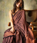 Women’s Soft Silk Saree with Rich Woven Border | Traditional Ethnic & Festive Wear Saree