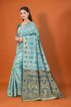 Banarasi Saree for Women Wedding Wear | Silk Designer Saree with Rich Pallu
