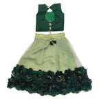 Embriodery Lehenga Choli and Dupatta Set