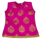 Girls Sharara Suit Dupatta Festive Wedding Ethnic Outfit Kids Party Wear
