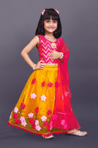 Girls Embroidered Lehenga Choli Set with Dupatta | Premium Kids Indian Wedding & Festive Wear