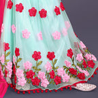 Girls Embroidered Lehenga Choli Set with Dupatta | Premium Kids Indian Wedding & Festive Wear