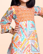 Girls Casual Kurta and Palazzo Set