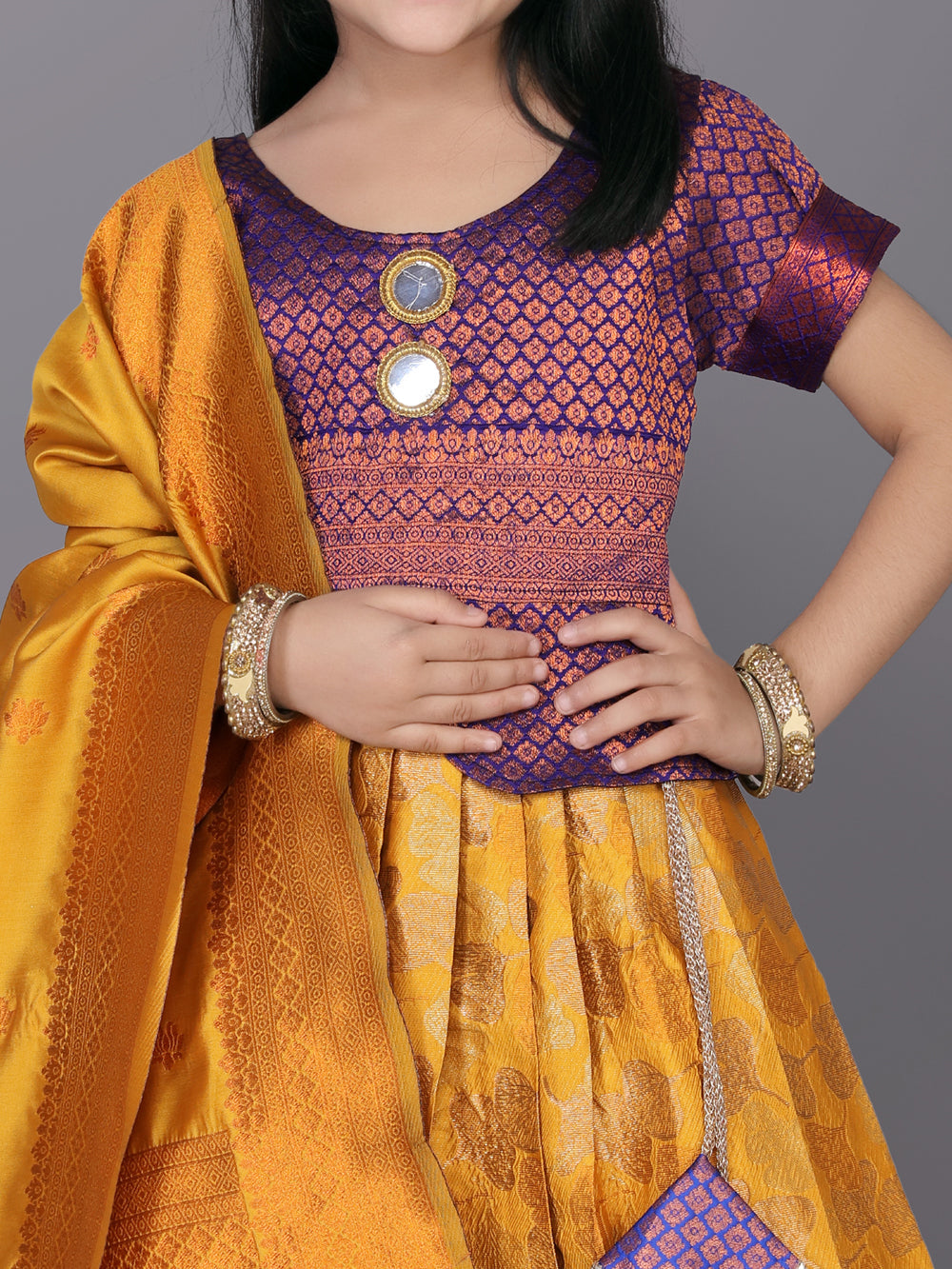 Girls High Quality Lehenga Choli with Dupatta – Festive Ethnic Wear