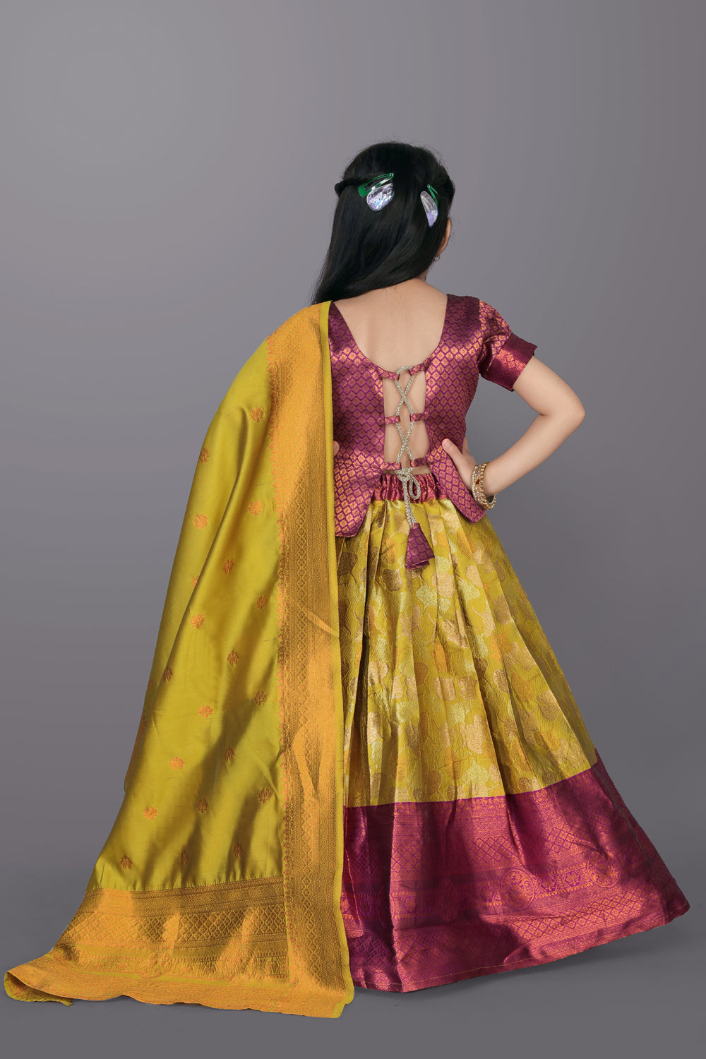 Girls High Quality Lehenga Choli with Dupatta – Festive Ethnic Wear