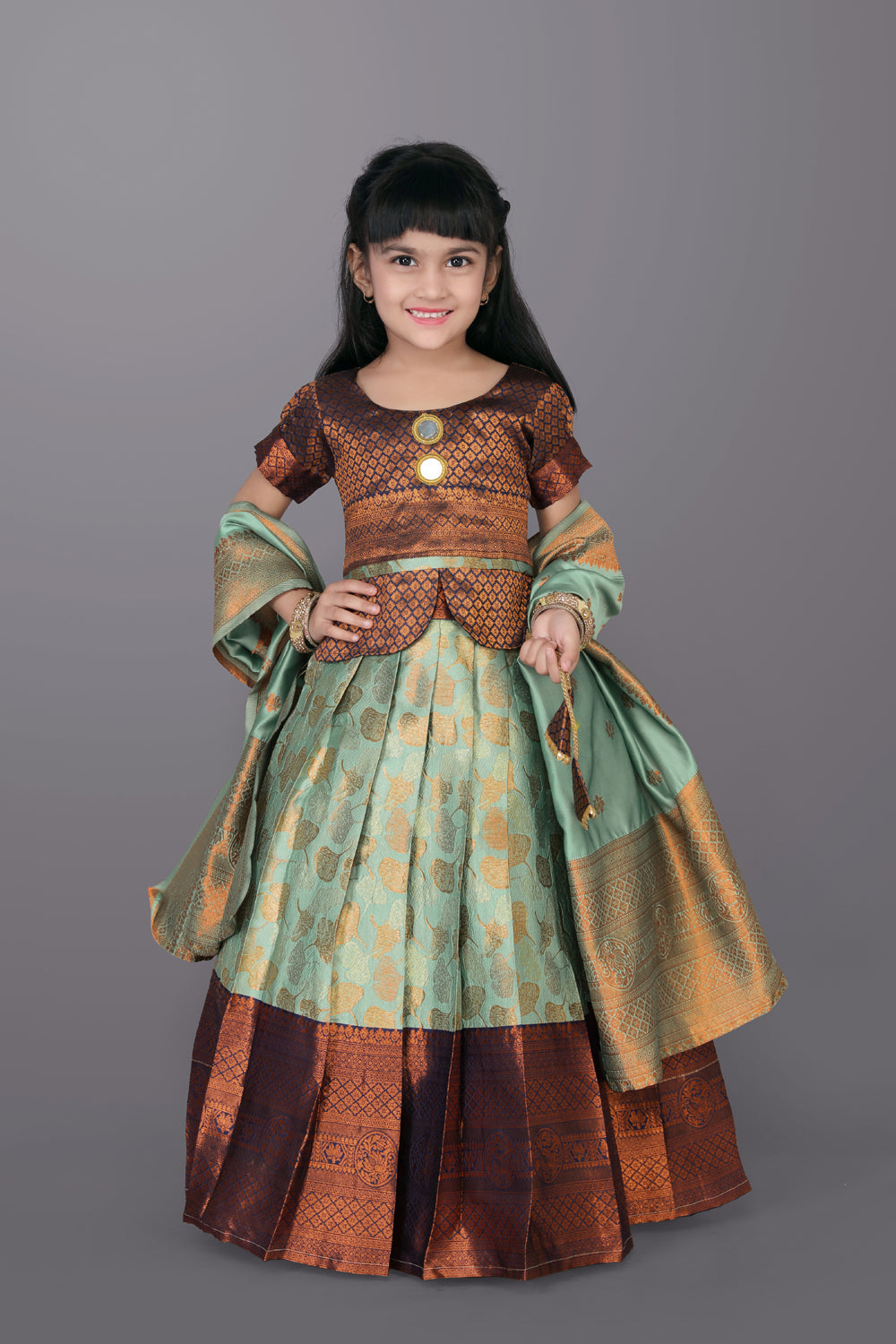 Girls High Quality Lehenga Choli with Dupatta – Festive Ethnic Wear