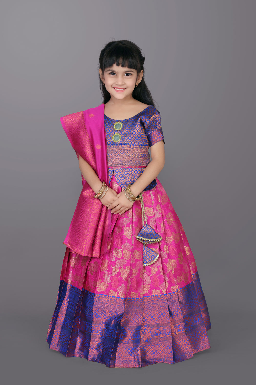 Girls High Quality Lehenga Choli with Dupatta – Festive Ethnic Wear