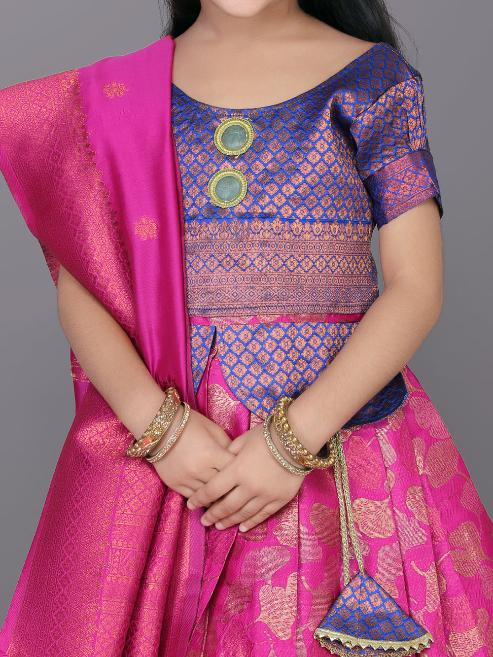 Girls High Quality Lehenga Choli with Dupatta – Festive Ethnic Wear