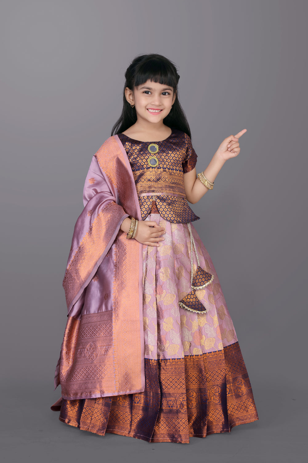 Girls High Quality Lehenga Choli with Dupatta – Festive Ethnic Wear