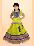 Baby girls printed lehenga choli set festive ethnic wear