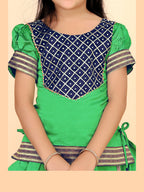 Baby Girls Printed Lehenga Choli Set – Festive Ethnic Wear