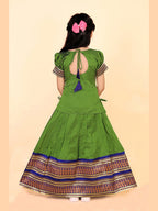 Baby Girls Printed Lehenga Choli Set – Festive Ethnic Wear