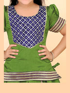 Baby Girls Printed Lehenga Choli Set – Festive Ethnic Wear