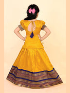 Baby Girls Printed Lehenga Choli Set – Festive Ethnic Wear