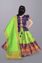 Girls Printed Lehenga Choli with Dupatta – Festive Ethnic Wear