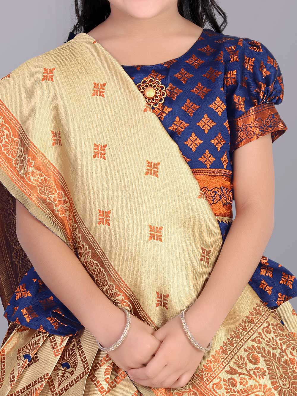 Girls Printed Lehenga Choli with Dupatta – Festive Ethnic Wear