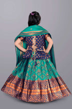Girls Printed Lehenga Choli with Dupatta – Festive Ethnic Wear