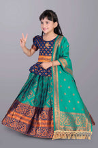 Girls Printed Lehenga Choli with Dupatta – Festive Ethnic Wear
