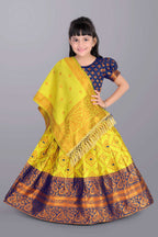 Girls Printed Lehenga Choli with Dupatta – Festive Ethnic Wear