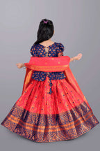 Girls Printed Lehenga Choli with Dupatta – Festive Ethnic Wear