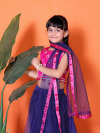Girls Lehenga Choli Floral Kids Wedding Party Ethnic Dress Festive Wear