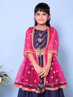 Baby Girls Lehenga Choli Ethnic Wear Embellished Lehenga Choli