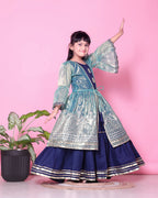 Baby Girls Lehenga Choli Ethnic Wear, Embellished Lehenga Choli