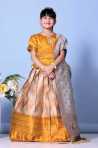 Girls Best Quality Jacquard Lehenga Choli with Dupatta – Festive Ethnic Wear