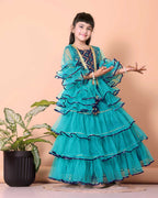 High Demand Lehenga & Crop Top with Jacket Set