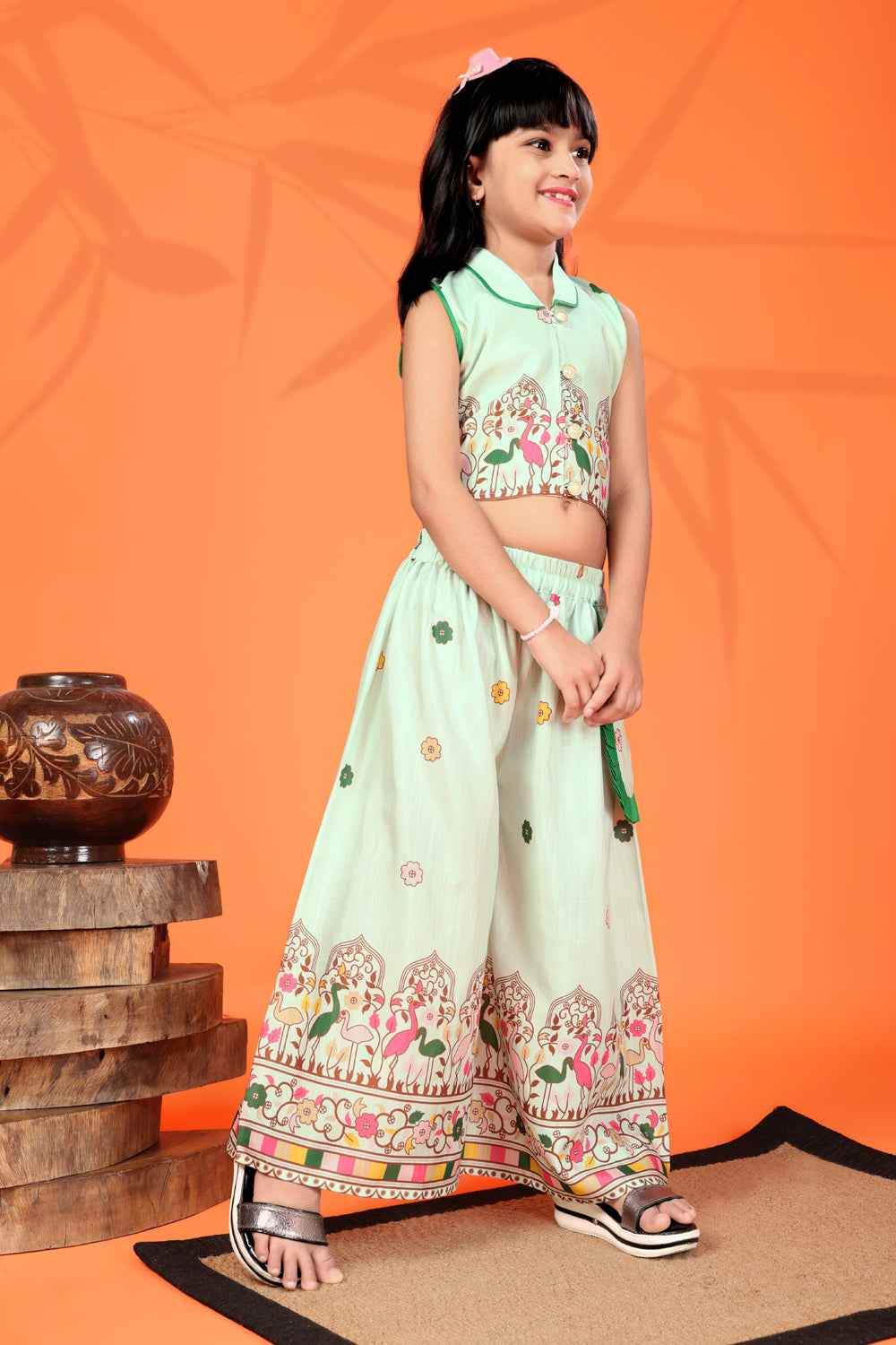 Girls Festive & Party Kurta and Palazzo Set – Ethnic Wear
