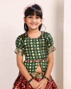 Baby Girls Lehenga Choli Ethnic Wear, Embellished Lehenga Choli