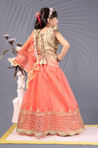 Baby Girls Lehenga Choli Ethnic Wear, Embellished Lehenga Choli