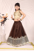 Baby Girls Lehenga Choli Ethnic Wear, Embellished Lehenga Choli
