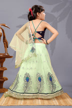 Baby Girls Lehenga Choli Ethnic Wear, Embellished Lehenga Choli