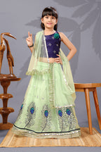Baby Girls Lehenga Choli Ethnic Wear, Embellished Lehenga Choli