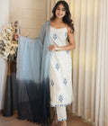 Off White Kurta Set for Women – Casual & Festive Wear